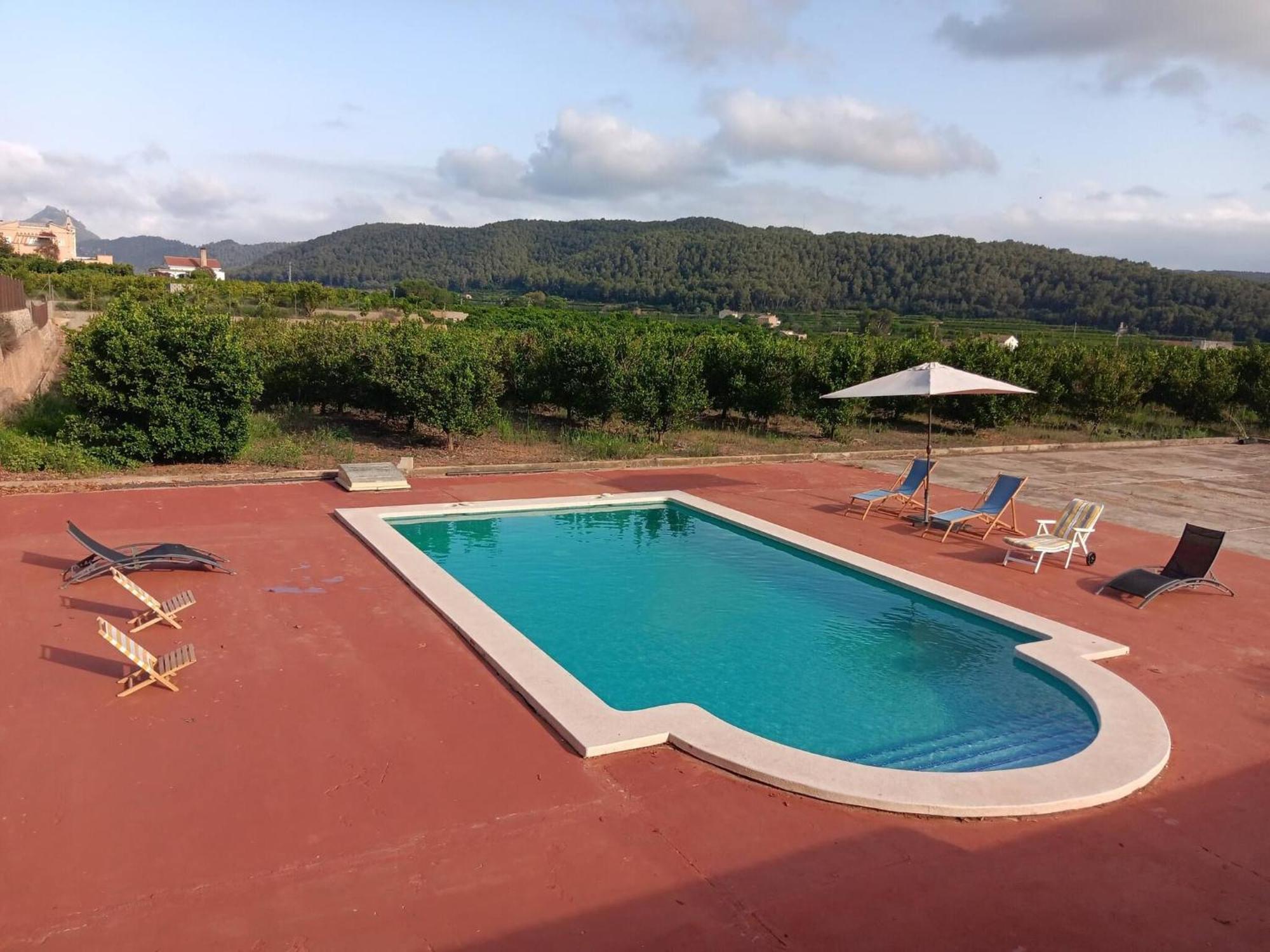Casa Magnolia, A Rural Paradise House With Pool Alzira Exterior photo